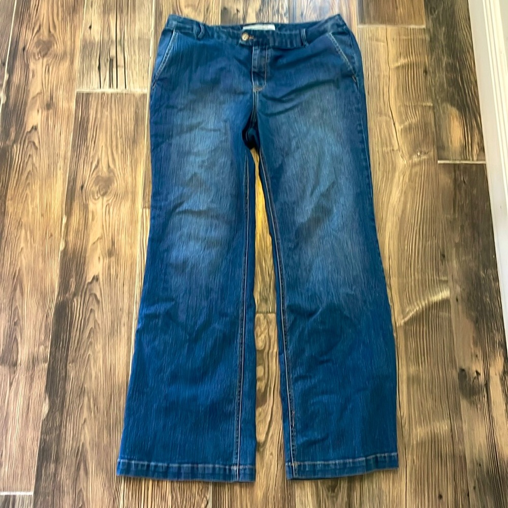 Chico's Platinum Denim (2 Regular) Large/12